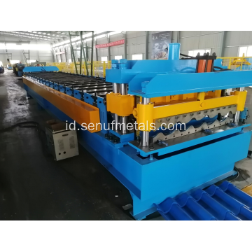 Mesin roll forming panel atap lapisan ganda